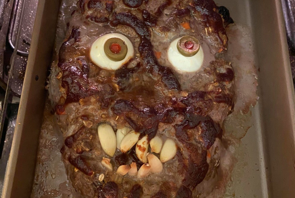 Halloween Mummy Meatloaf
