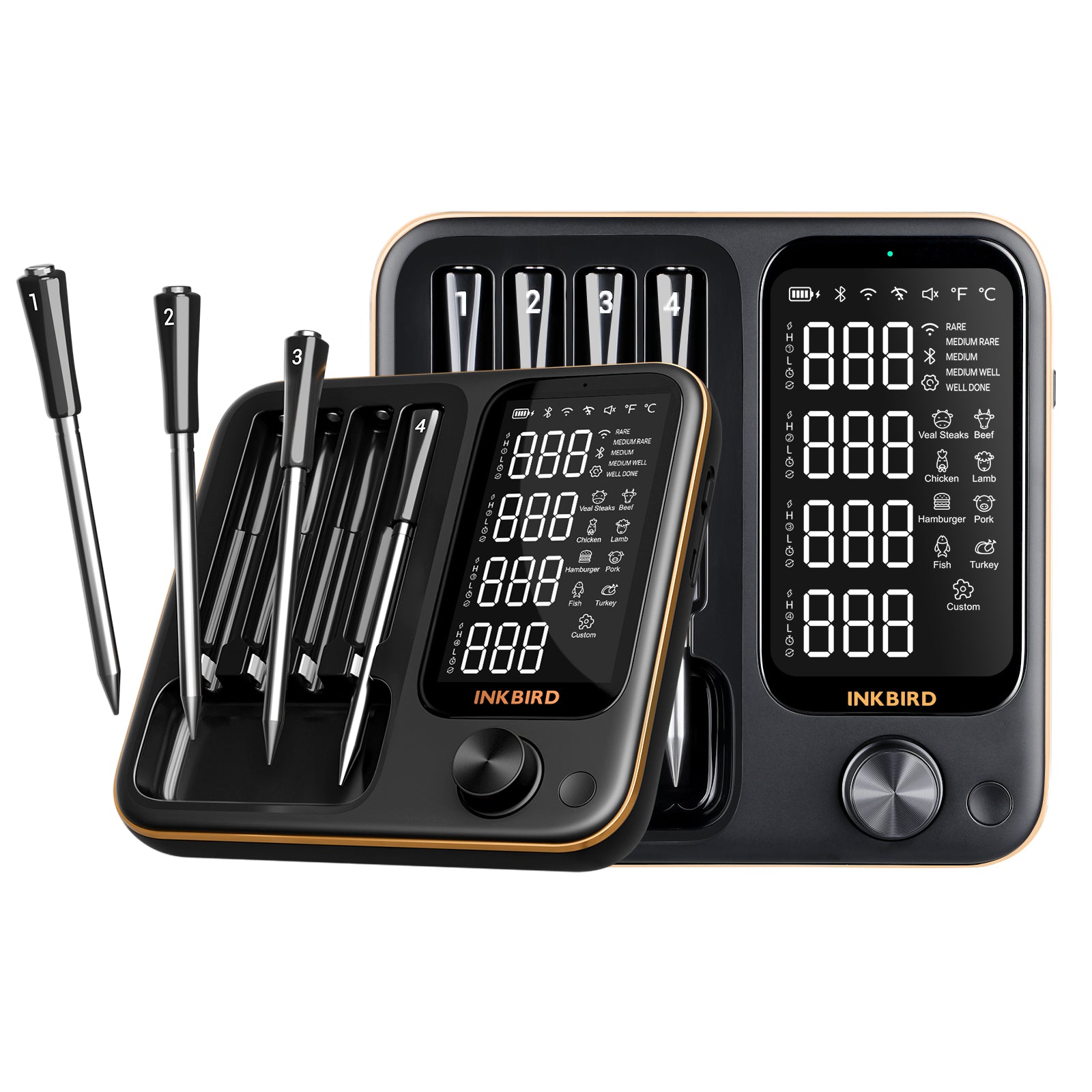 Meat Thermometer INT-14-BW Bundles