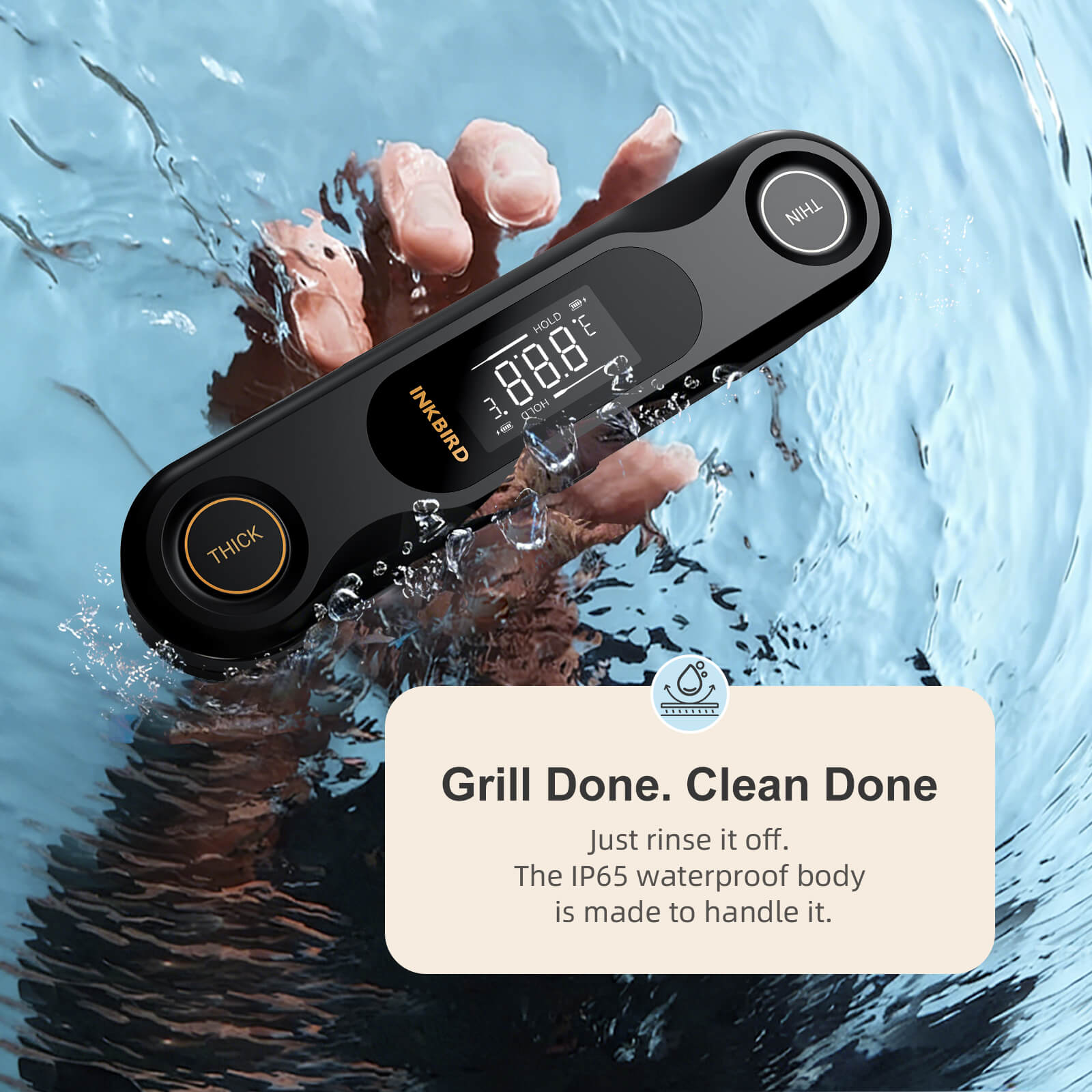 Dual Probes Instant Read Thermometer IHT-42K