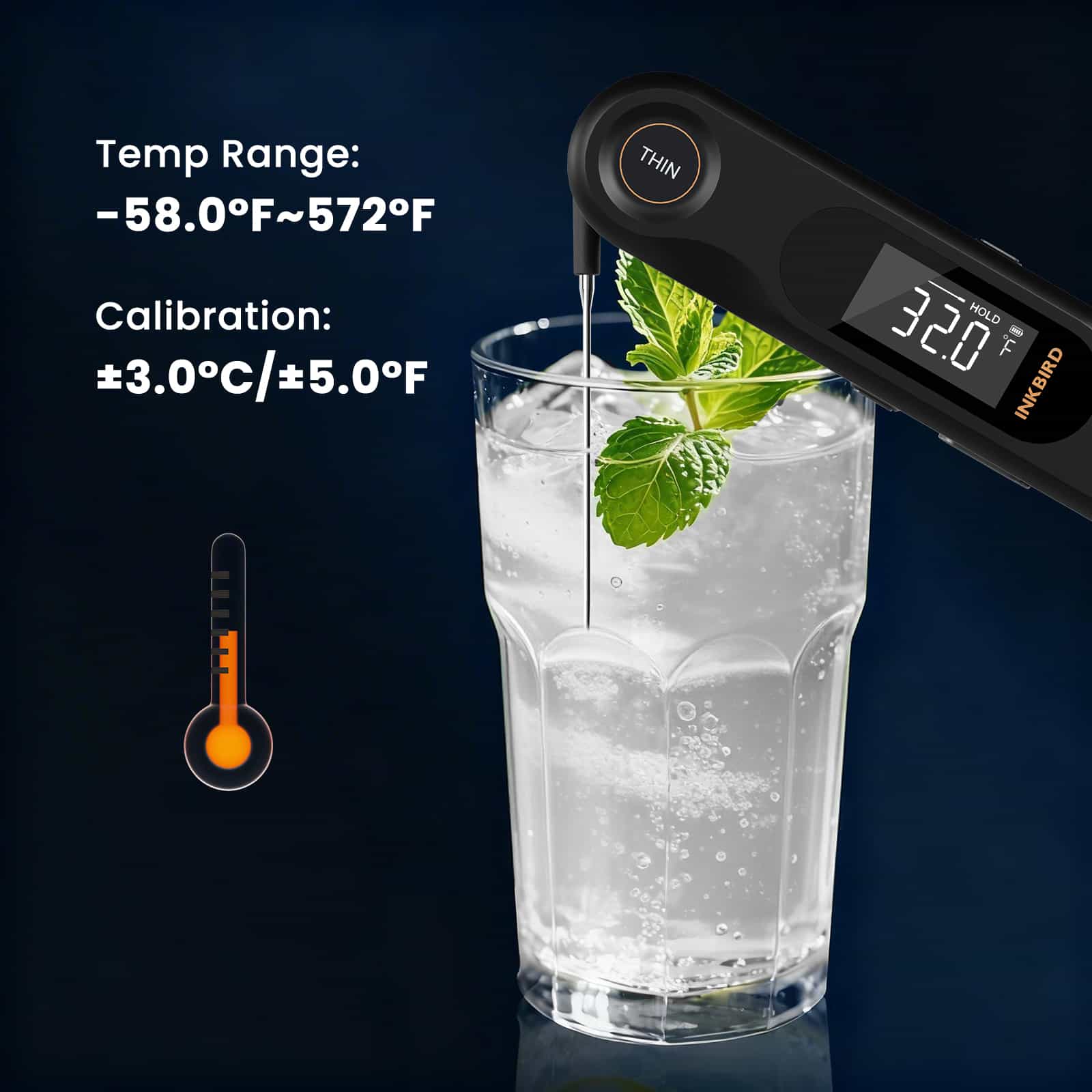 Dual Probes Instant Read Thermometer IHT-42K