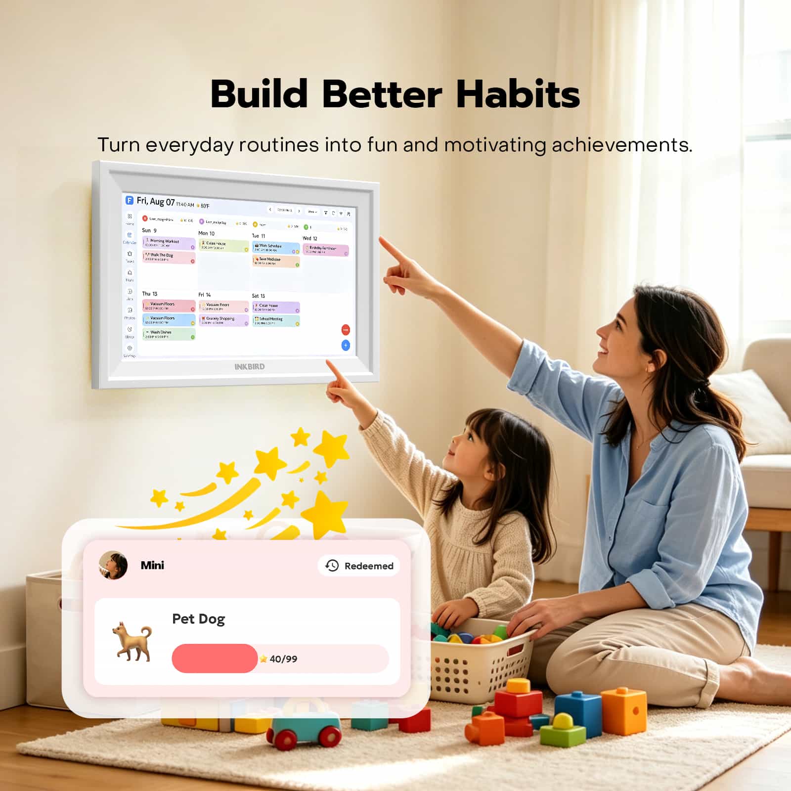 15.6" Smart Digital Calendar