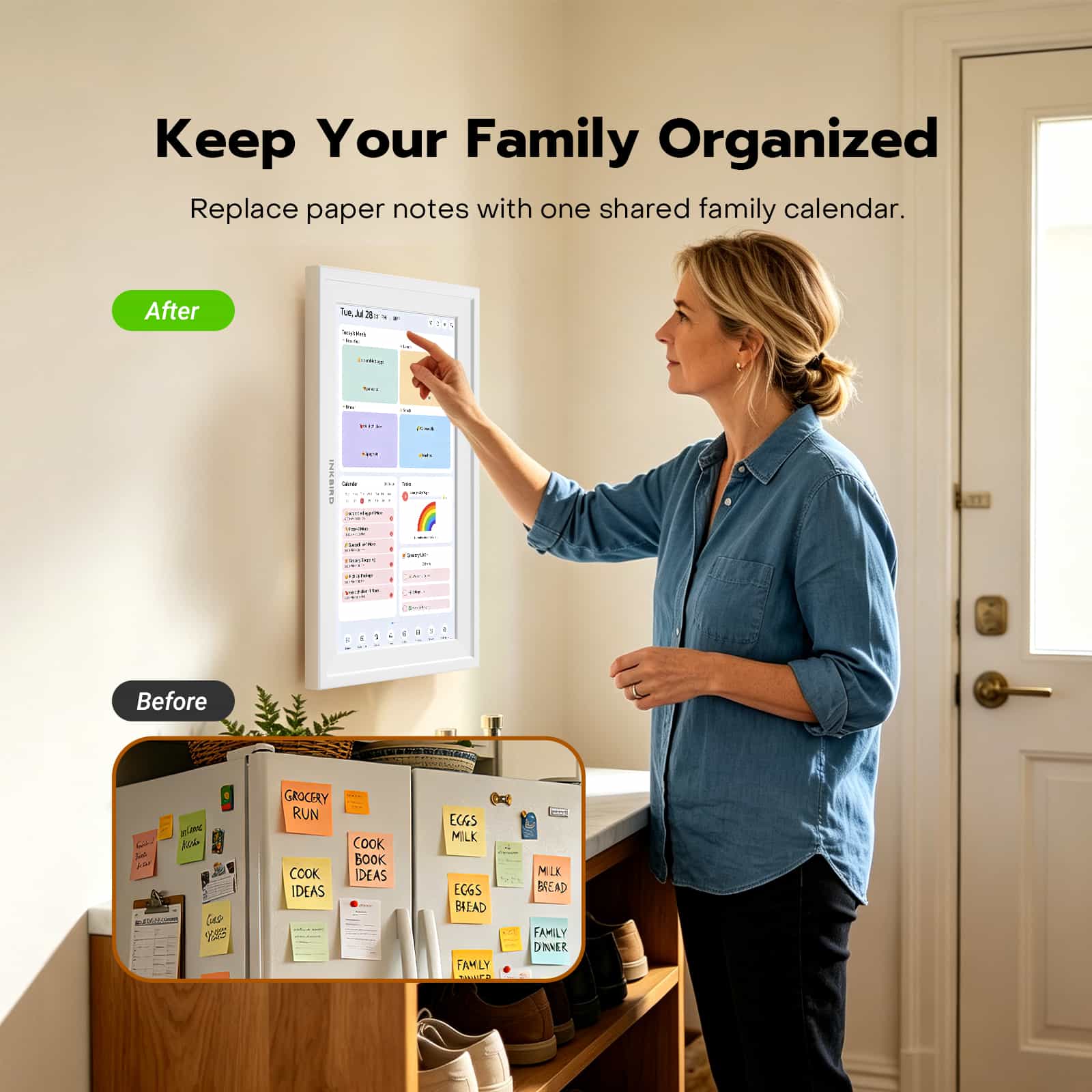 15.6" Smart Digital Calendar