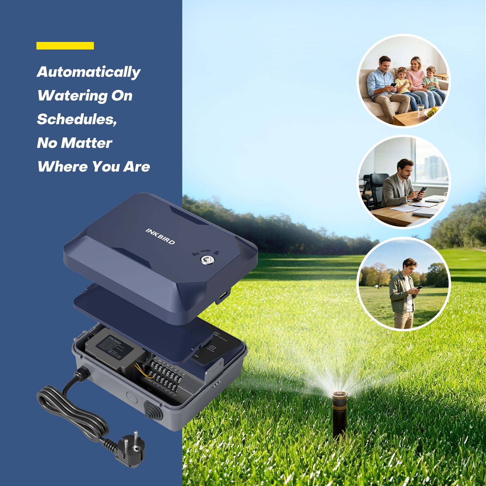 12-Zone Independent Control Sprinkler Controlle IICO-1200-WIFI