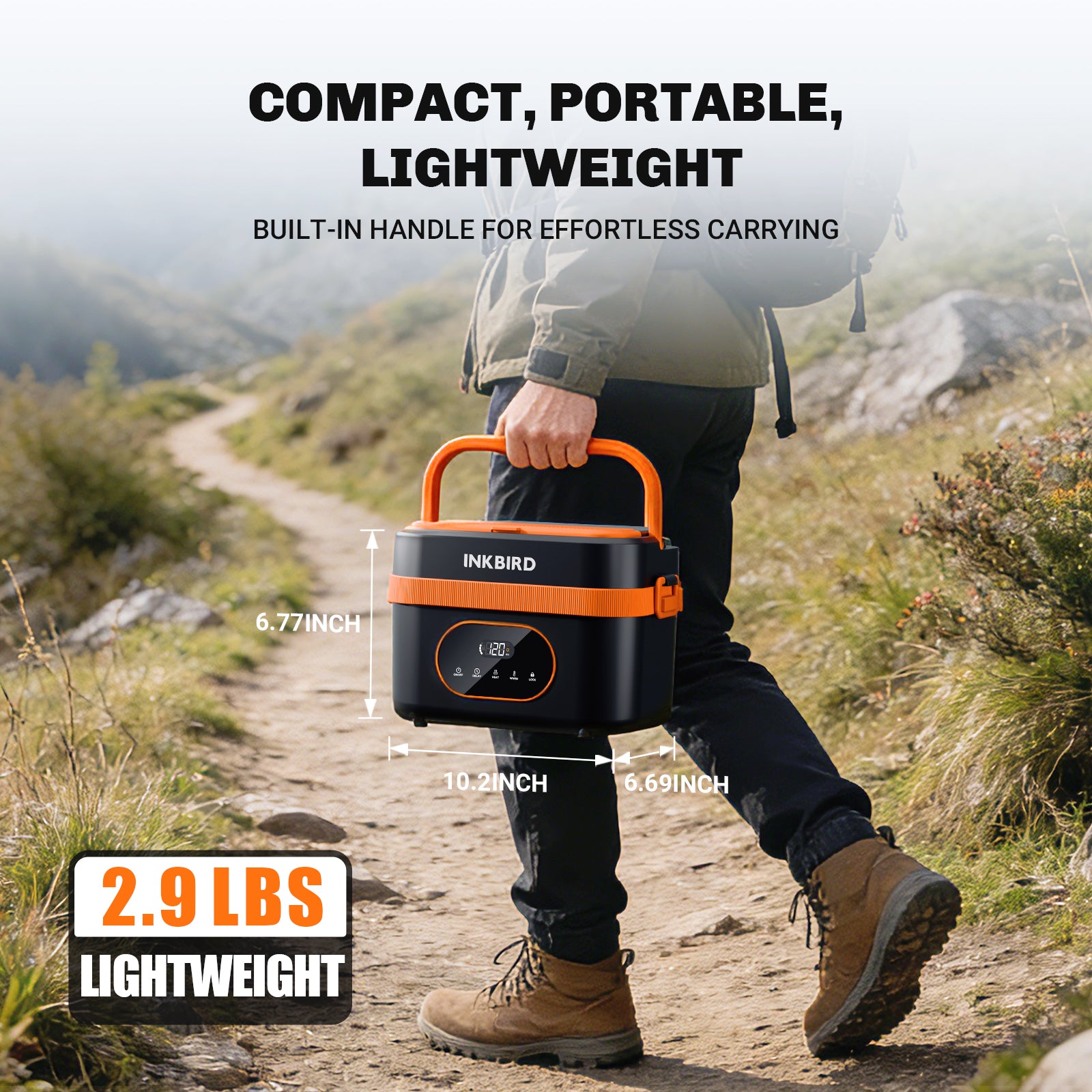 Compact, Portable, Lightweight Lunch Box HC01