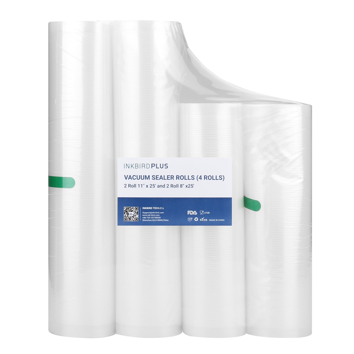 INKBIRD 4 Rolls Vacuum Sealer Bags - INKBIRD