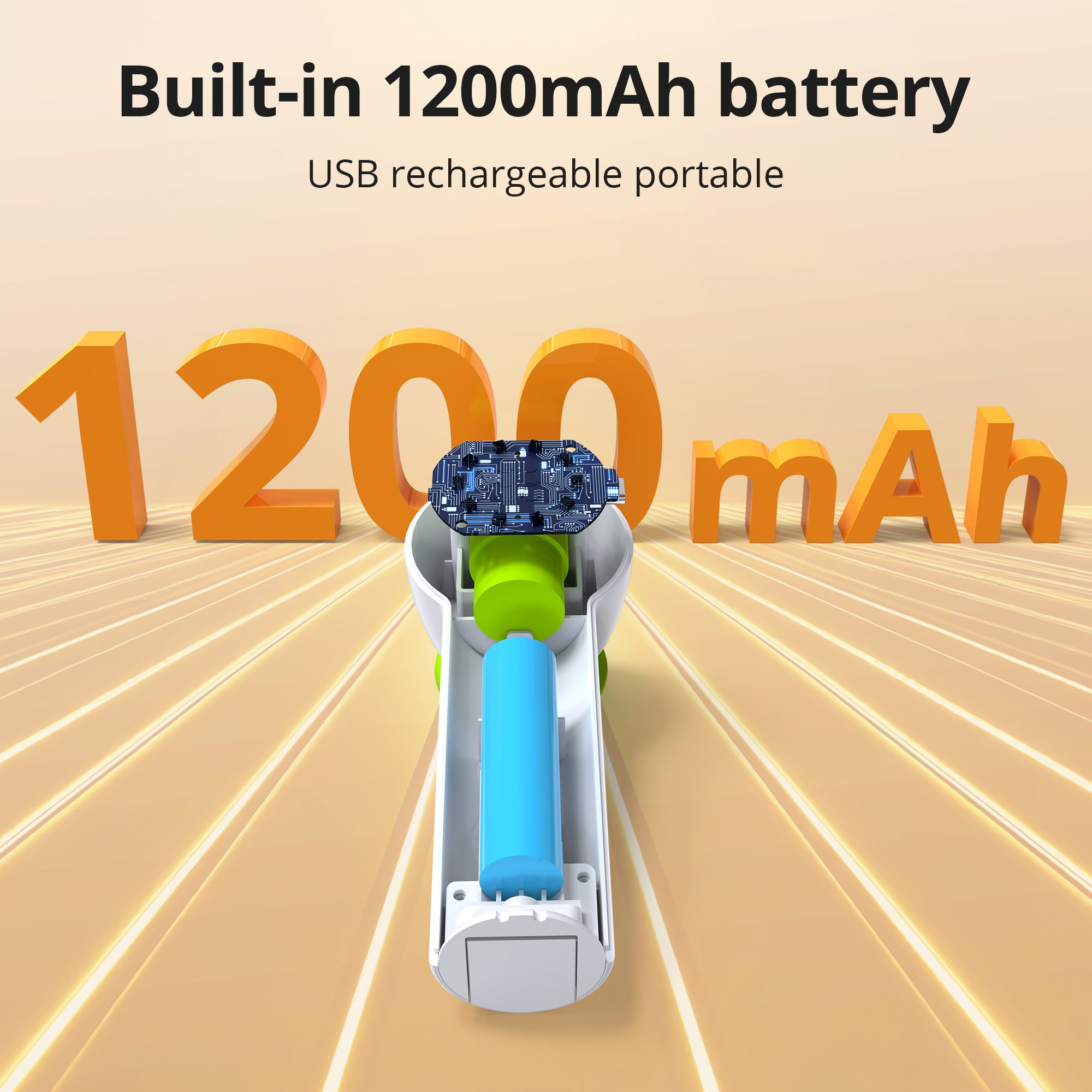 KZ-90 Built-in Rechargeable 1200mAh Battery