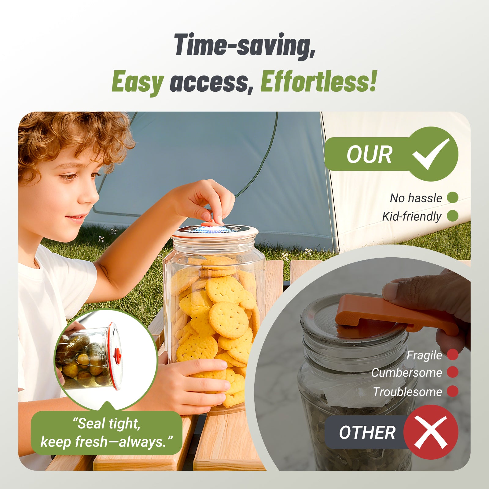 KZ-91 Time-Saving Vacuum Sealing