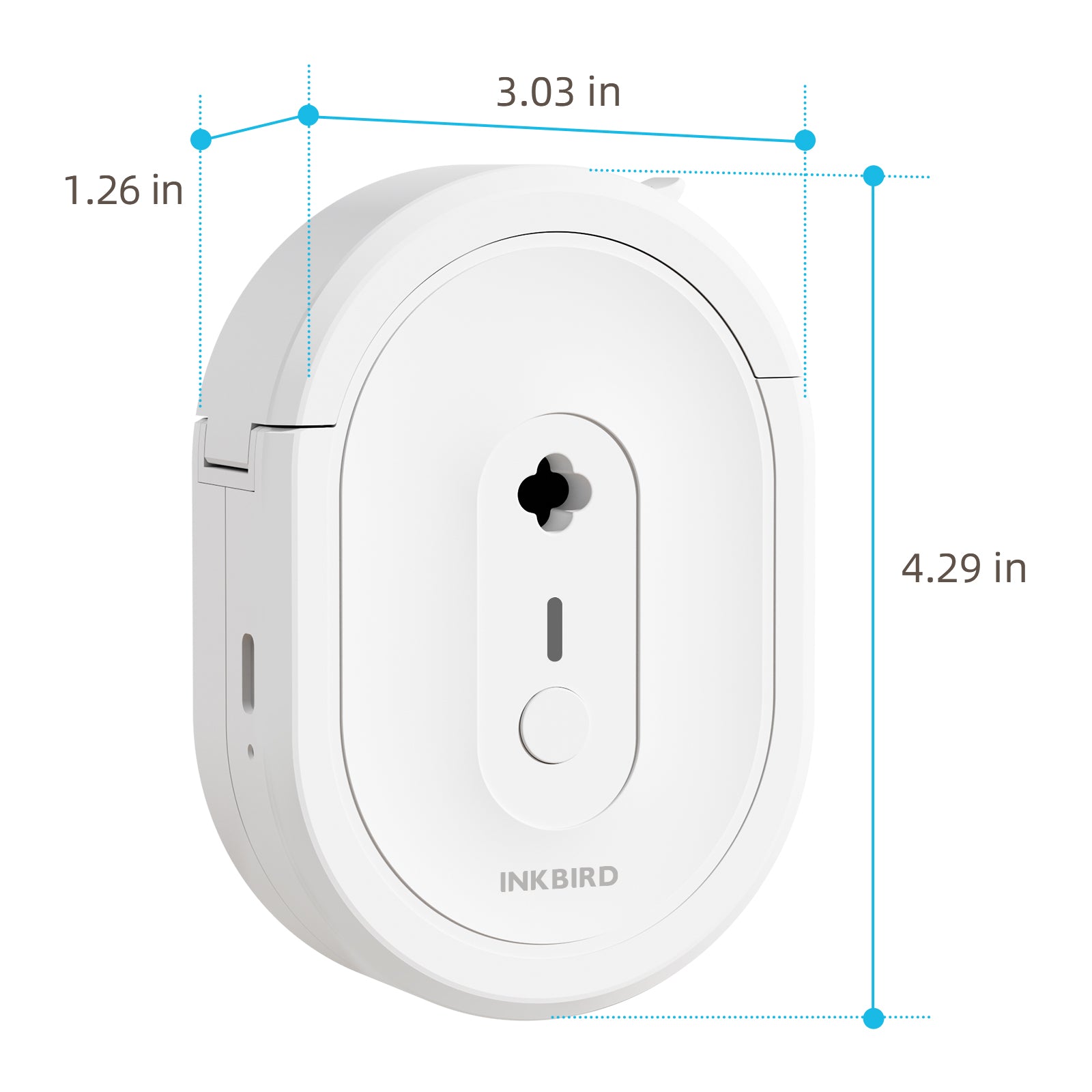 N12 Bluetooth Label Printer Dimension