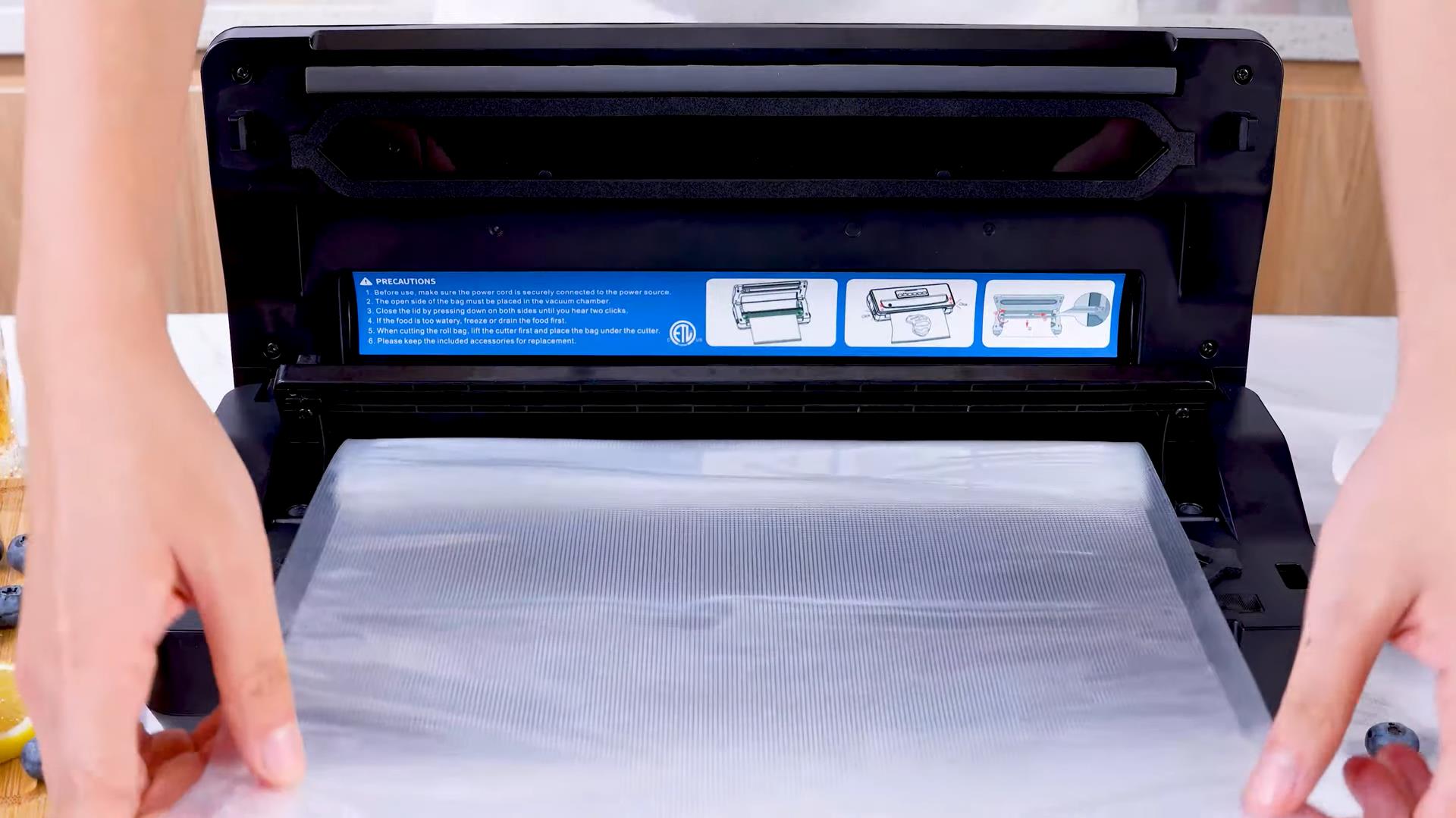 Prepare Vacuum Bag