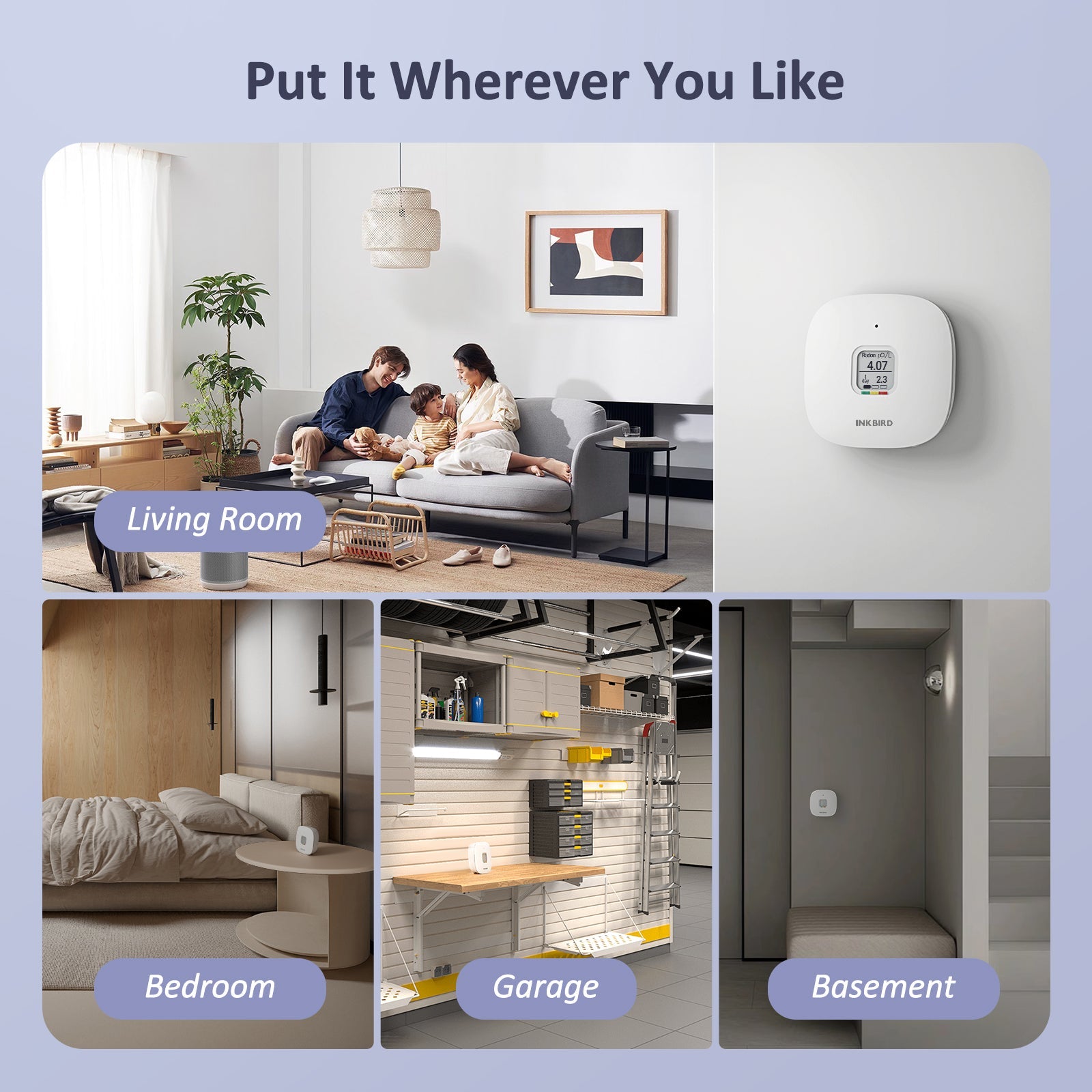 Radon Detector INK - RD3 - INKBIRD