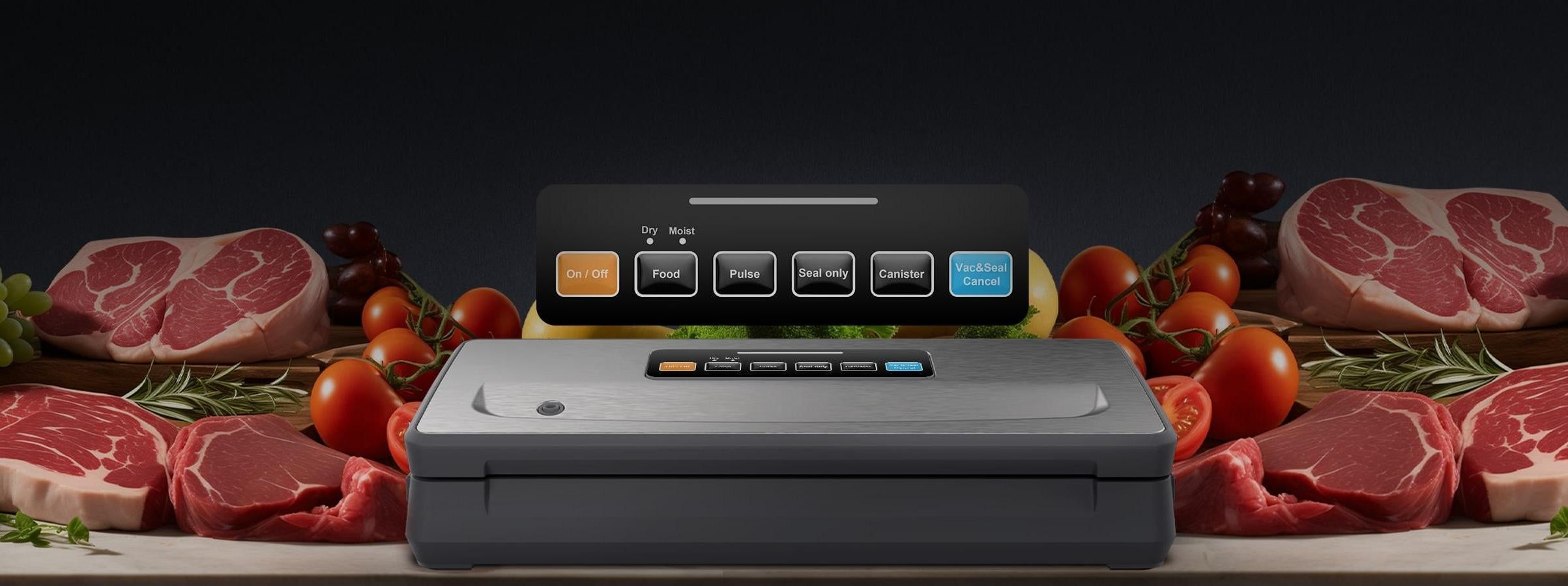 Vacuum Sealer with Various Modes