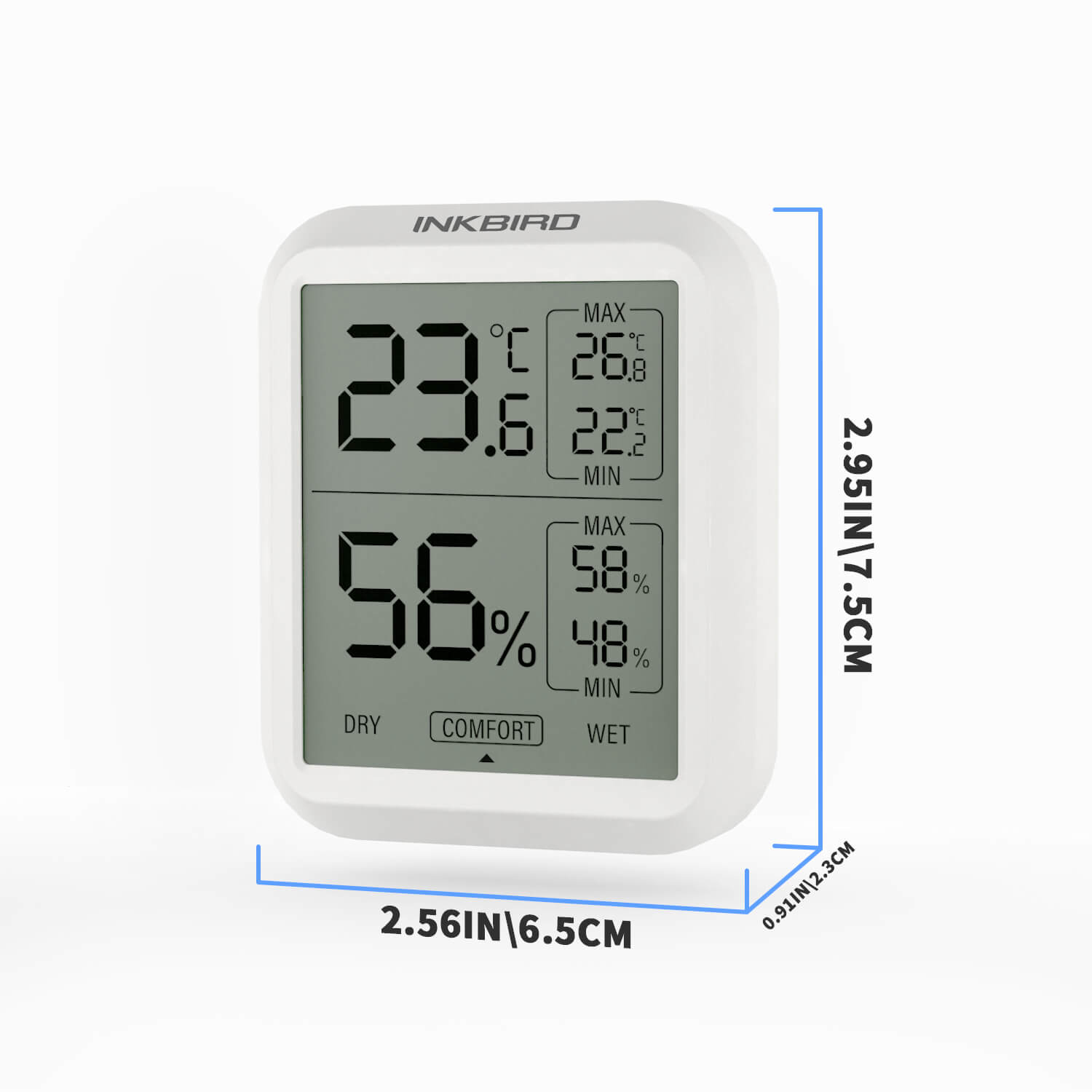 Digital Hygrometer Thermometer ITH - 20 - INKBIRD