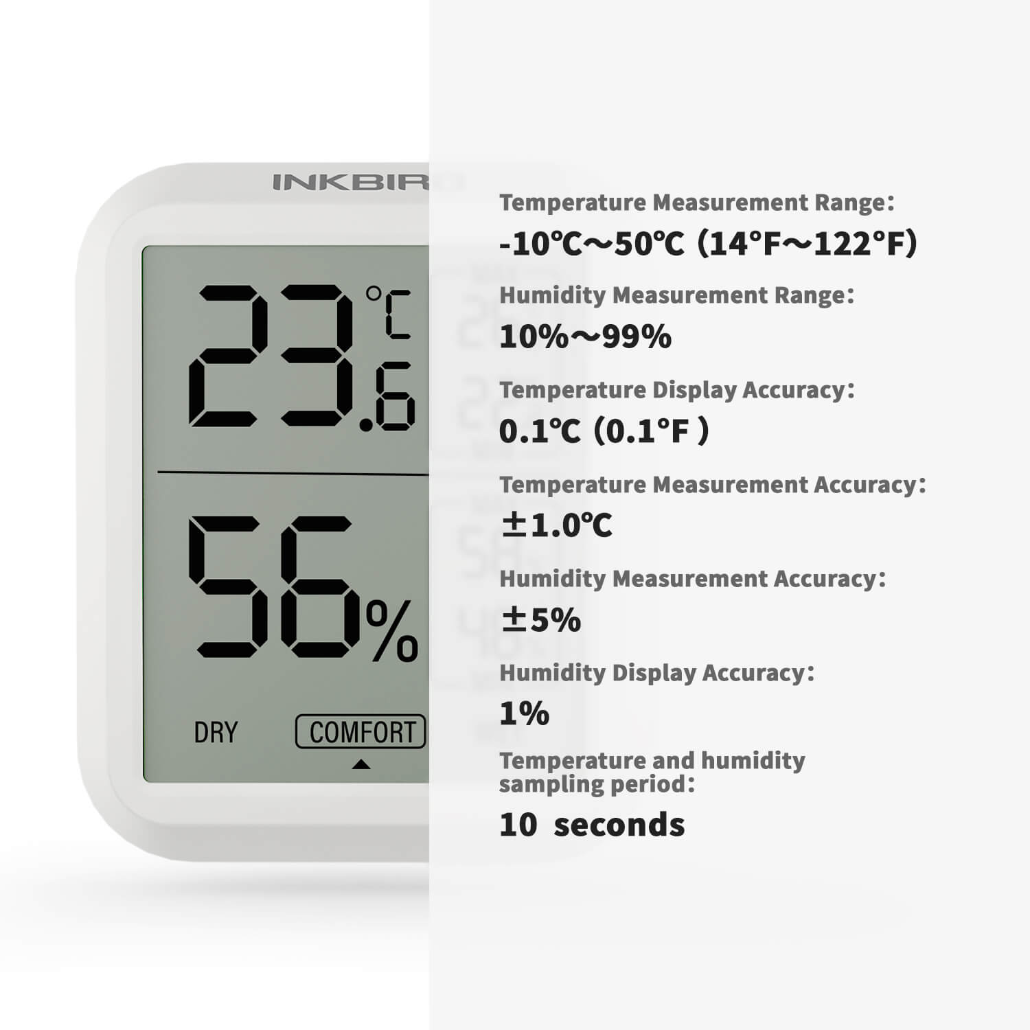 Digital Hygrometer Thermometer ITH - 20 - INKBIRD