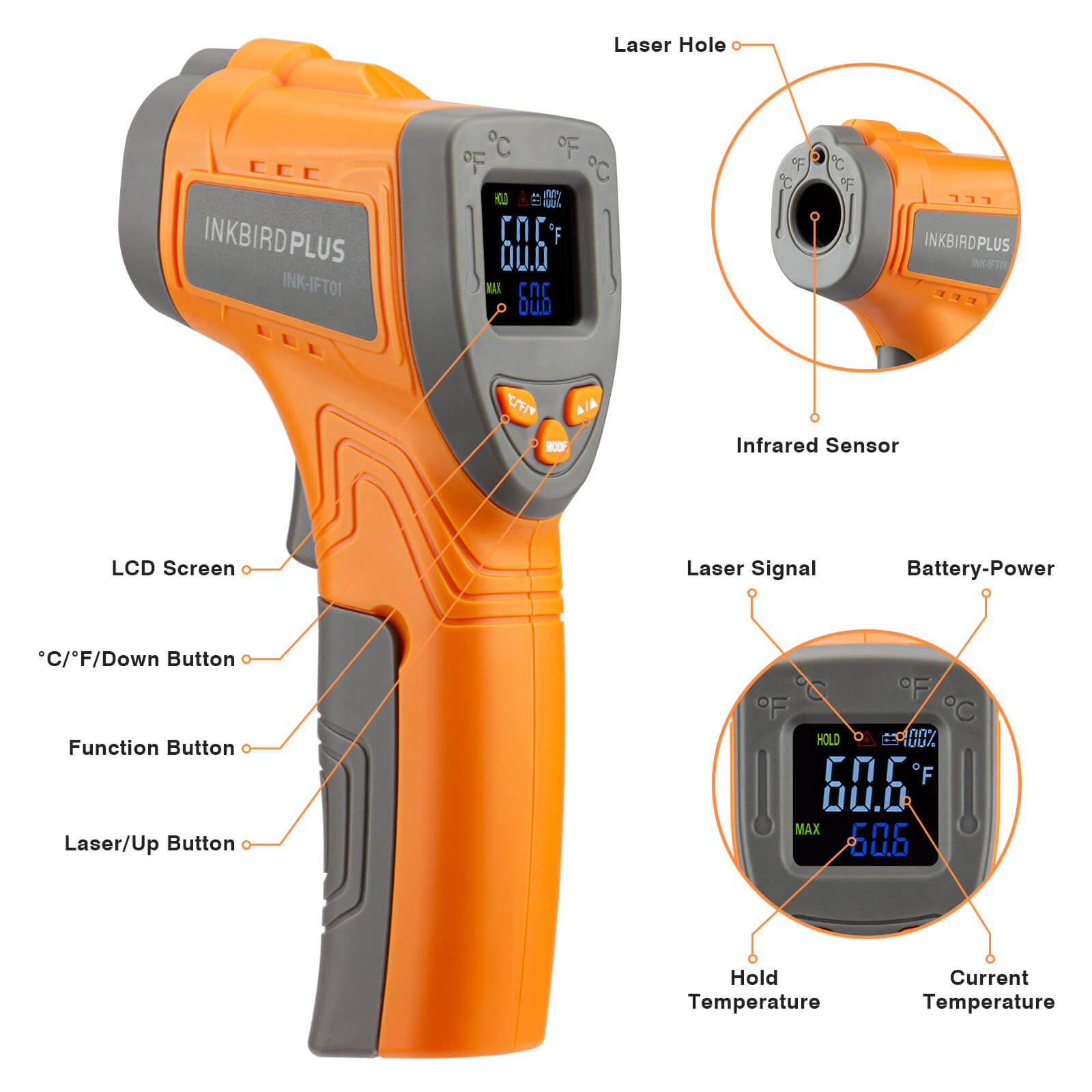 Infrared Thermometer INK - IFT01 - INKBIRD