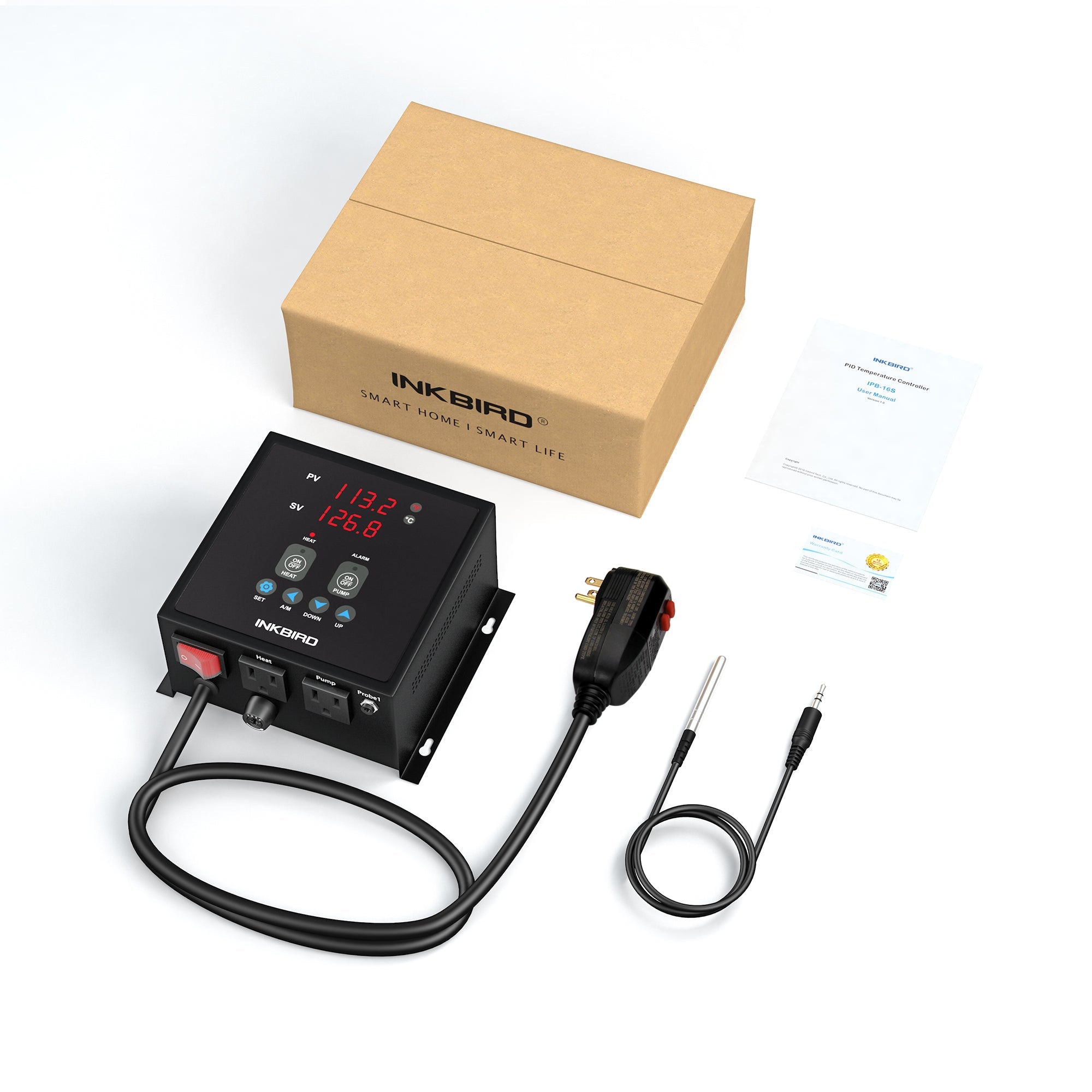 PID Temperature Controller IPB - 16S - INKBIRD