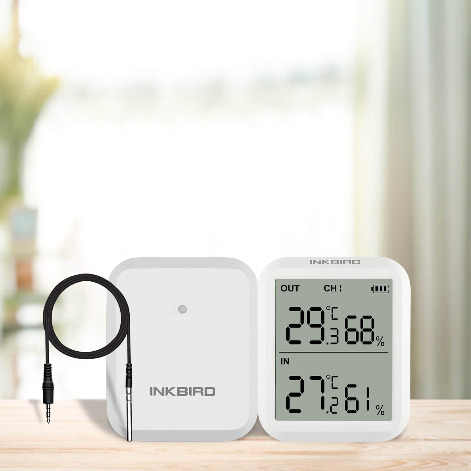 Remote Digital Hygrometer Thermometer ITH - 20R - INKBIRD