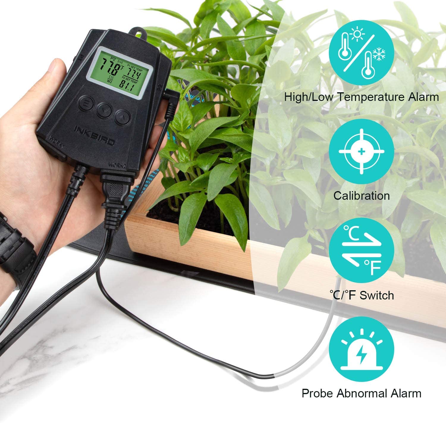 Temperature Controller IPT - 2CH - INKBIRD