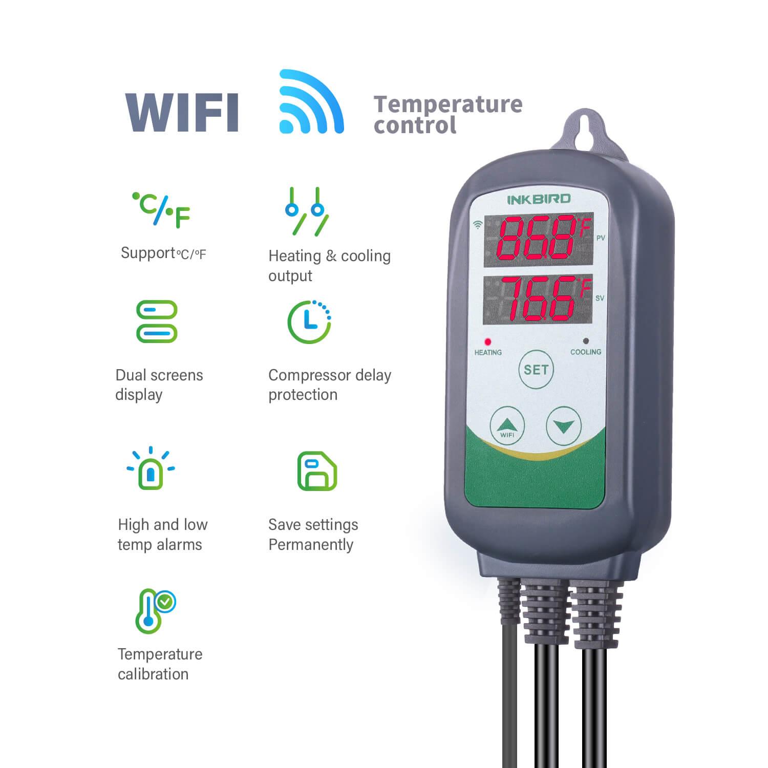 Temperature Controller ITC - 308 - WIFI - INKBIRD