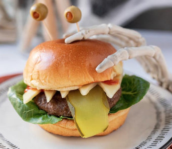 How to Make Halloween Monster Burger