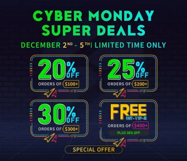 INKBIRD Cyber Monday Sale 2024: Up to 30% Off Sitewide & Free INT-11P-B - INKBIRD