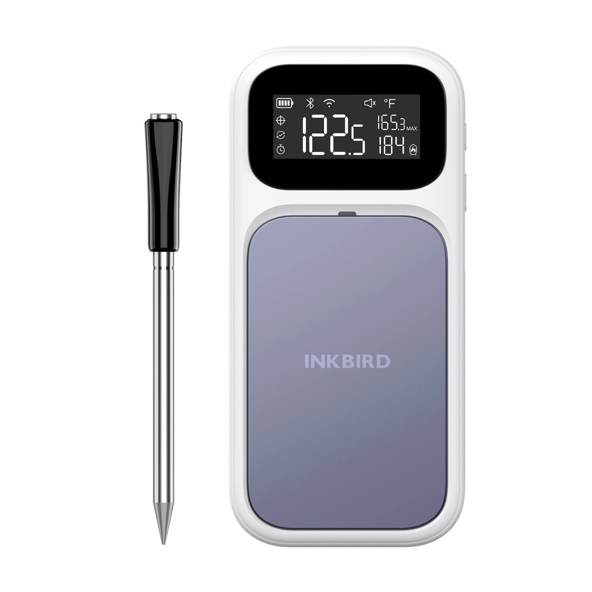 Thermomètre à viande WiFi et Bluetooth certifié NIST INT-31-BW