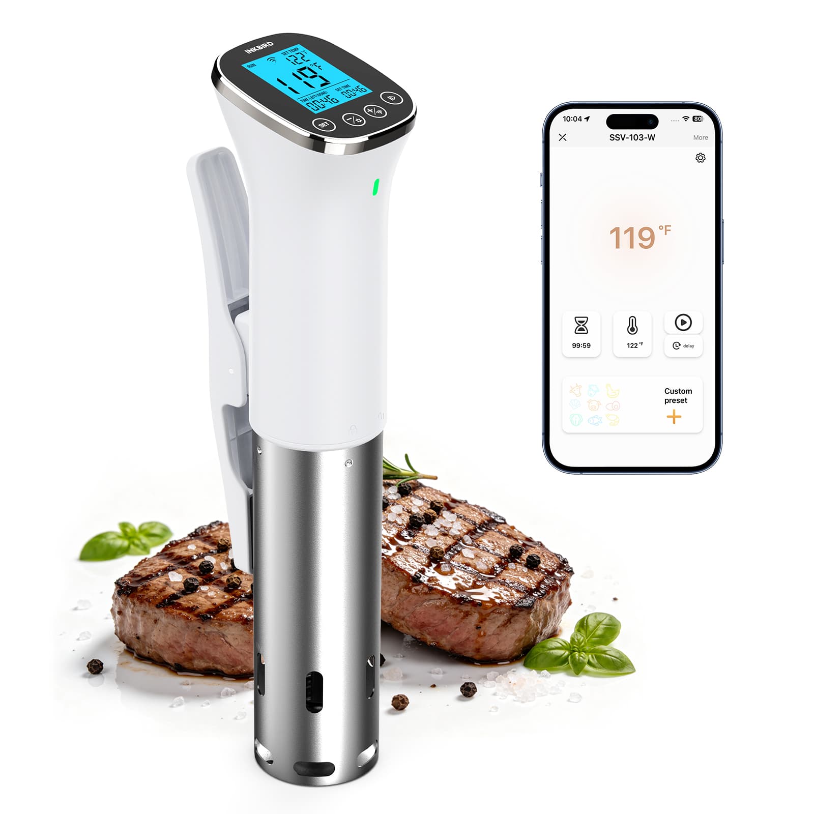 Cozedor Sous Vide WiFi ISV-300W