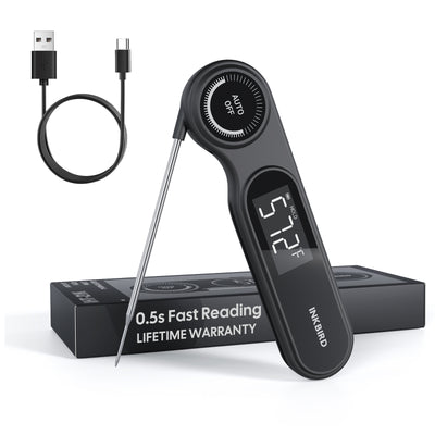 0,5 Sekunden Wiederaufladbares Sofortablesbares Fleischthermometer IHT-21K