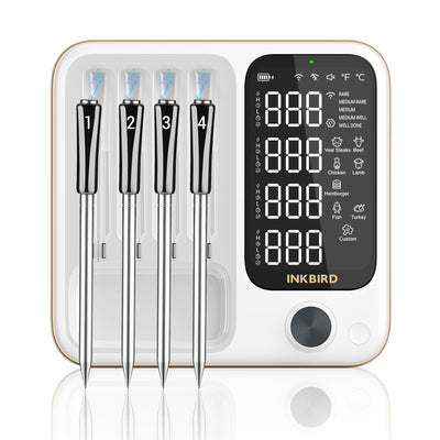 WiFi- und Bluetooth-Fleischthermometer INT-14-BW