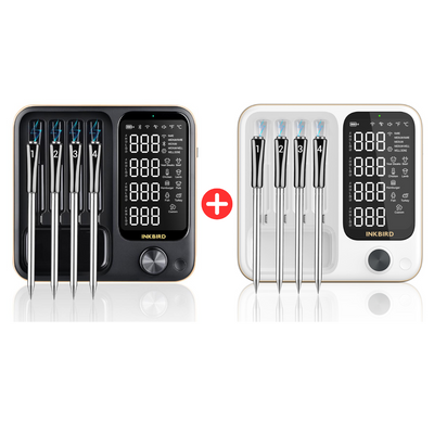 WiFi- og Bluetooth-kødtermometer INT-14-BW