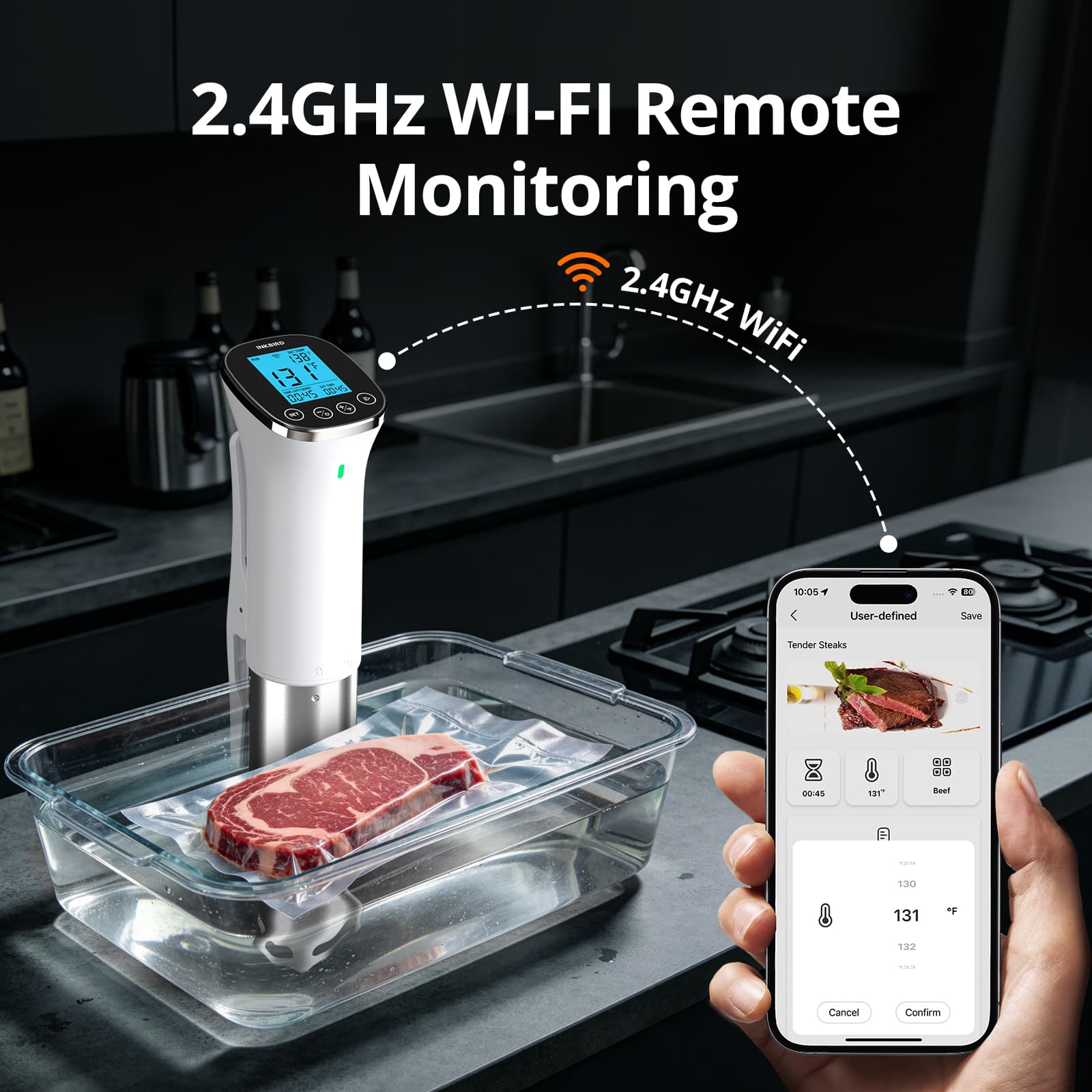 Cozedor Sous Vide WiFi ISV-300W