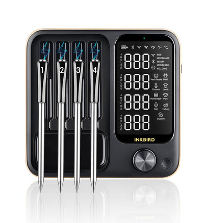 WiFi- und Bluetooth-Fleischthermometer INT-14-BW