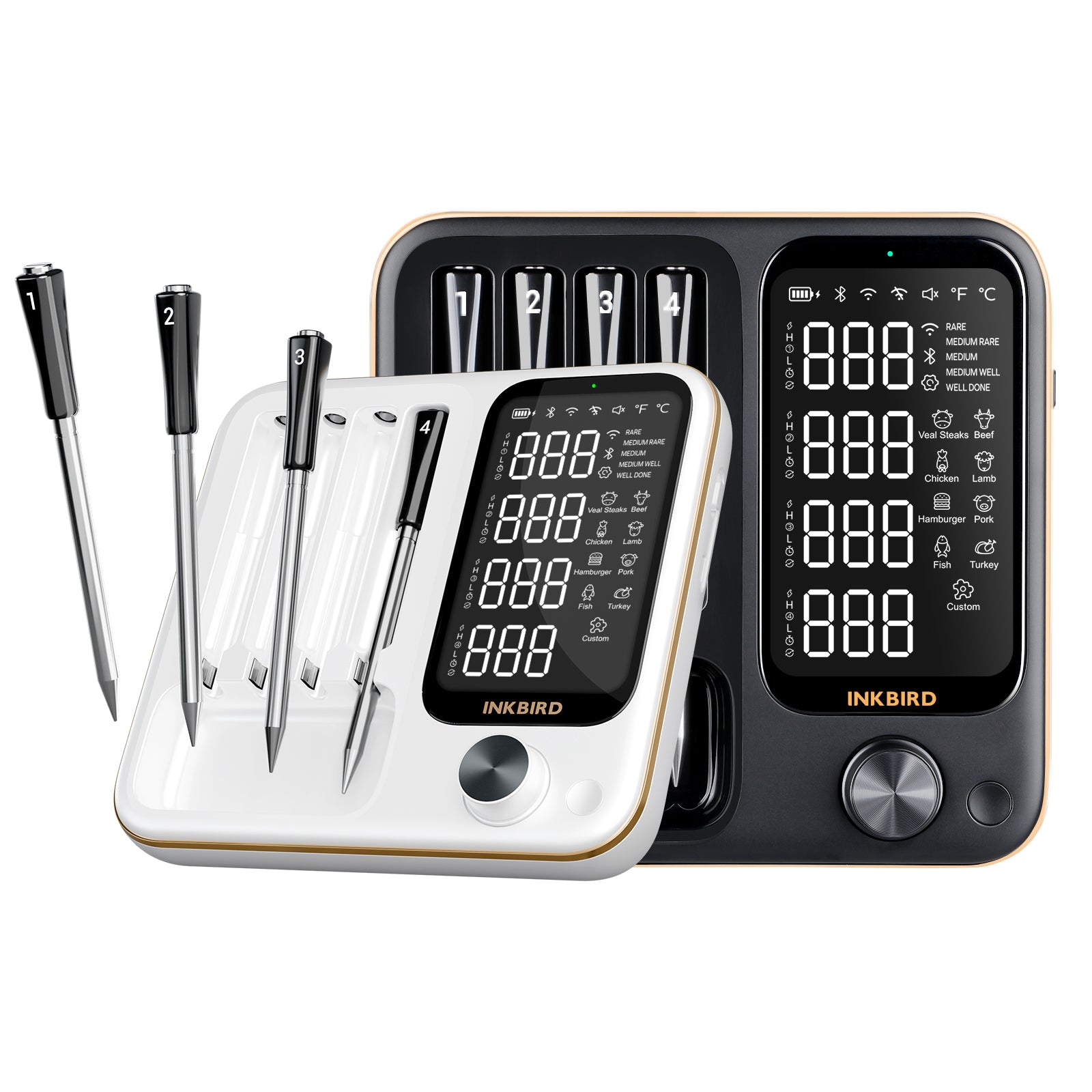 Meat Thermometer INT-14-BW Bundles