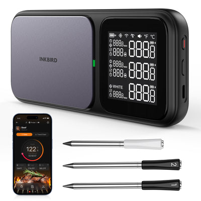 Multi-Sensor Meat Thermometer INT-33-BW
