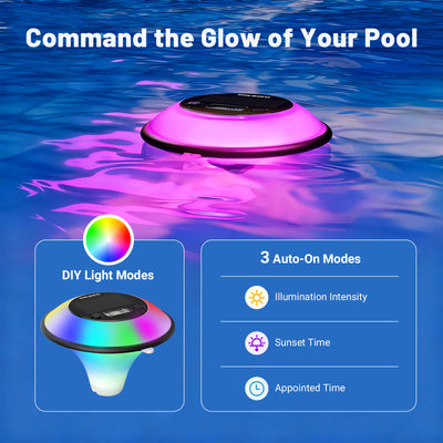 Solar Pool Thermometer IBS-P05 with Ambient Light