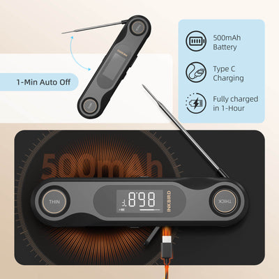 Dual Probes Instant Read Thermometer IHT-42K