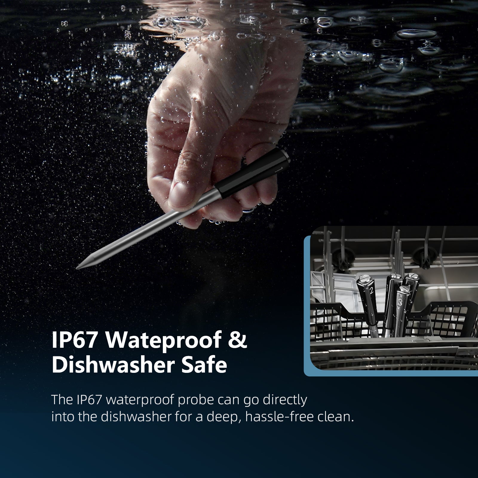 Meat Thermometer Pro INT-14S-BW