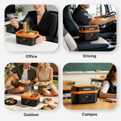 Cordless Rechargeable Electric Heated Lunch Box HC01
