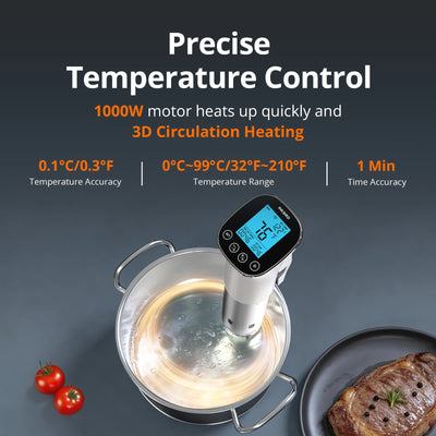 Cozedor Sous Vide WiFi ISV-300W