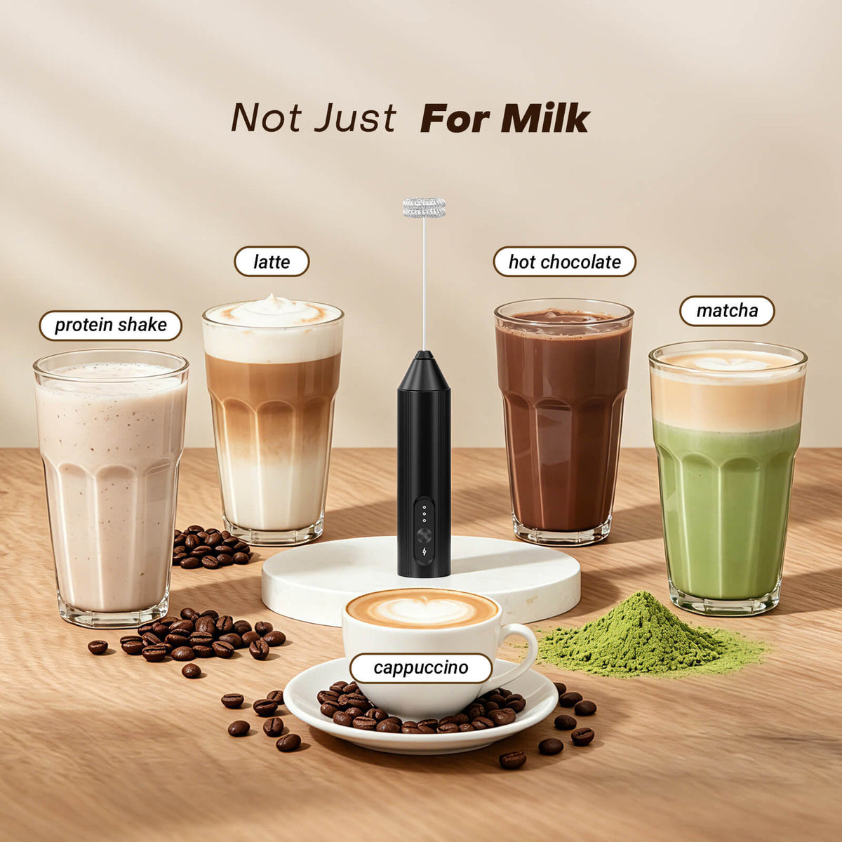 Handheld Electric Milk Frother