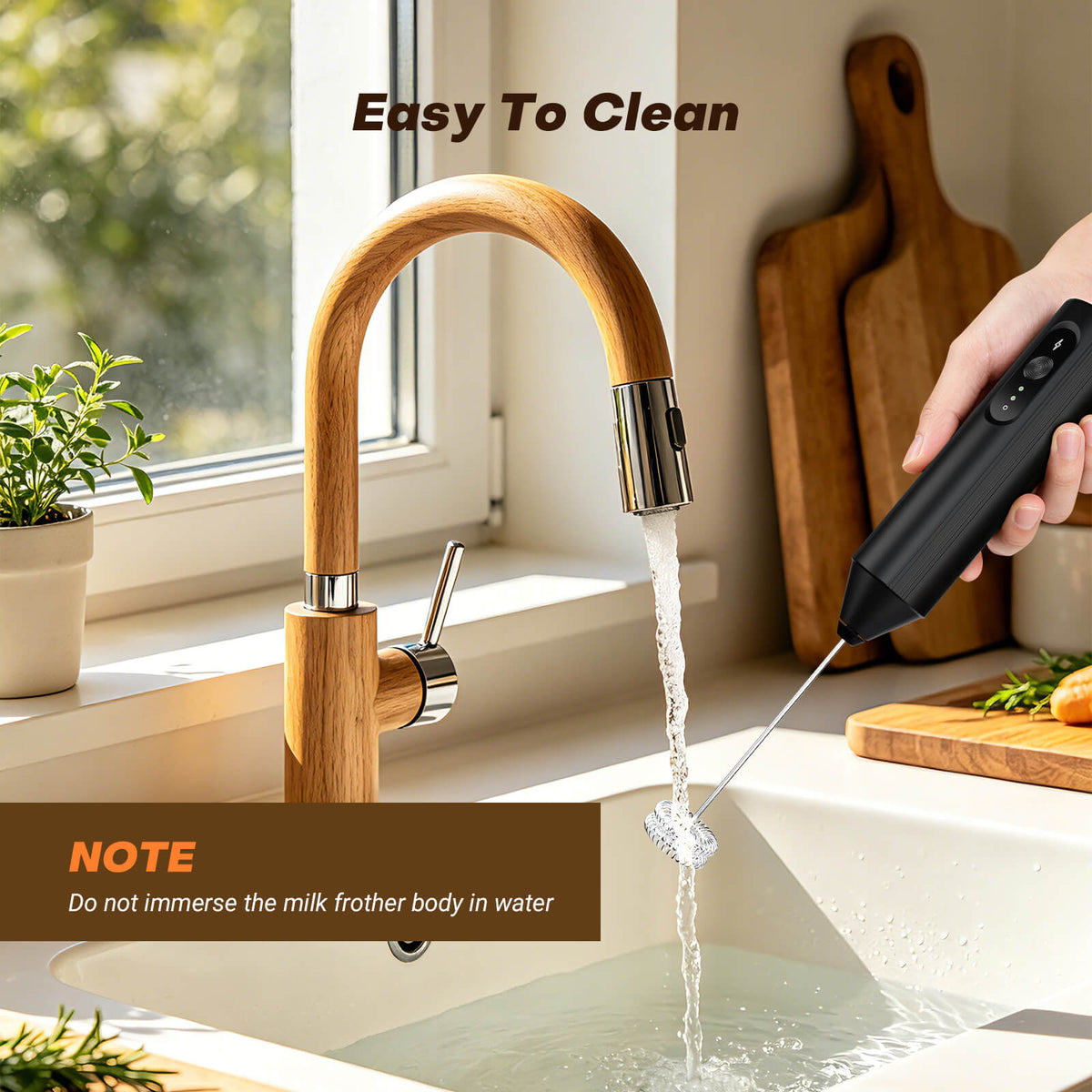 Handheld Electric Milk Frother