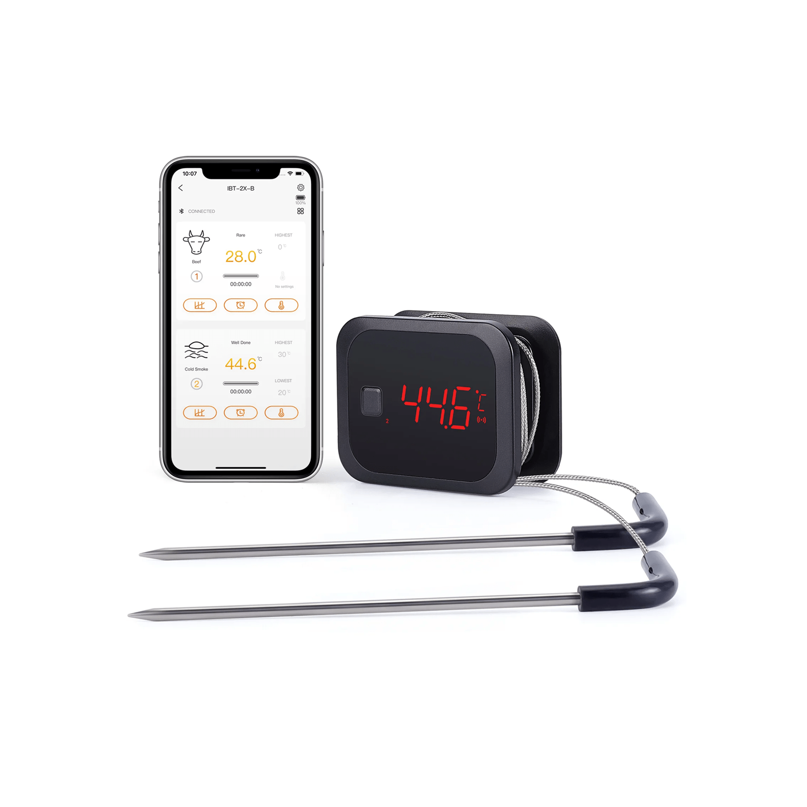 Bluetooth BBQ Thermometer IBT - 2X - INKBIRD