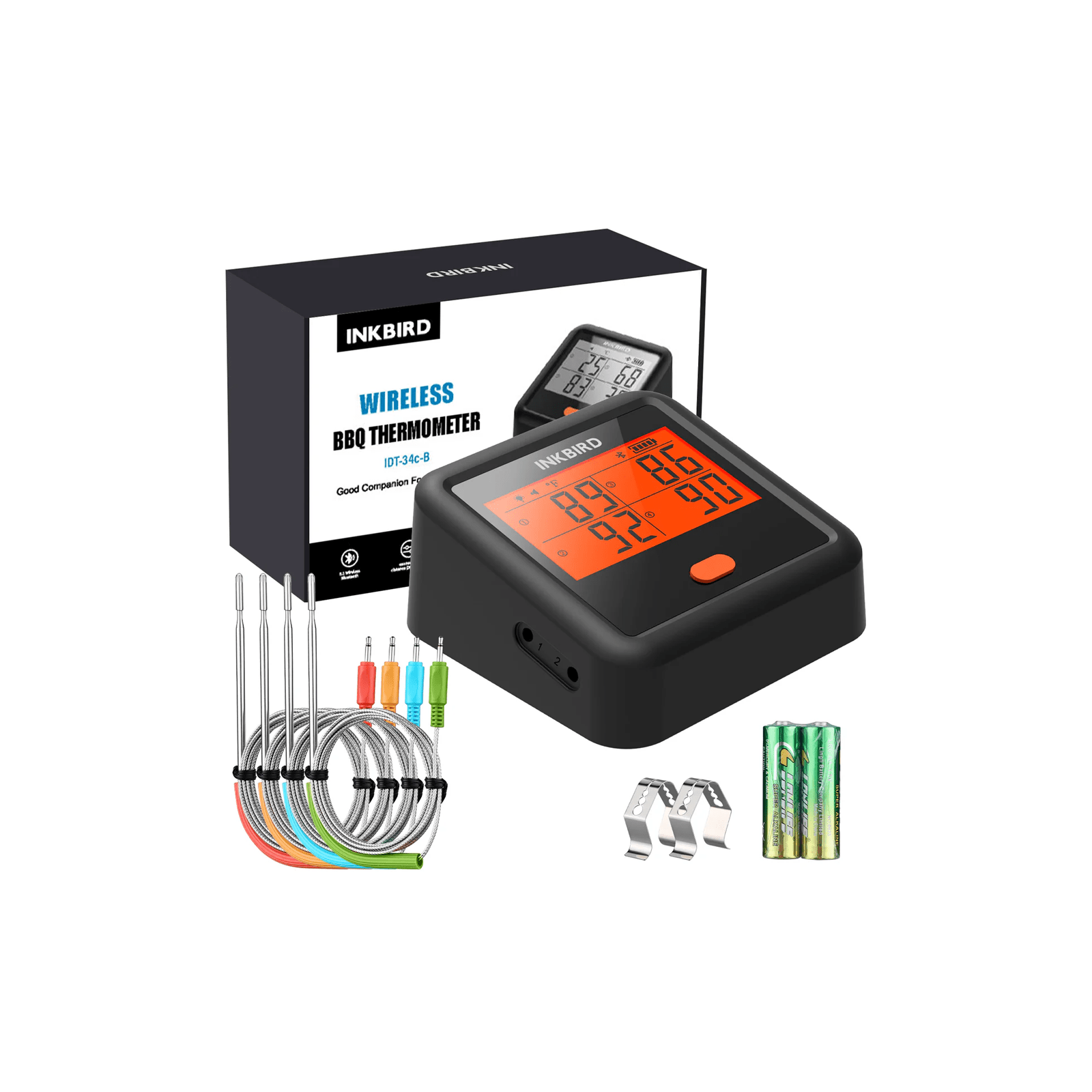 Bluetooth BBQ Thermometer IDT - 34c - B - INKBIRD