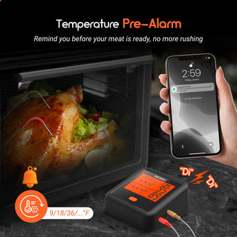 Bluetooth BBQ Thermometer IDT - 34c - B - INKBIRD