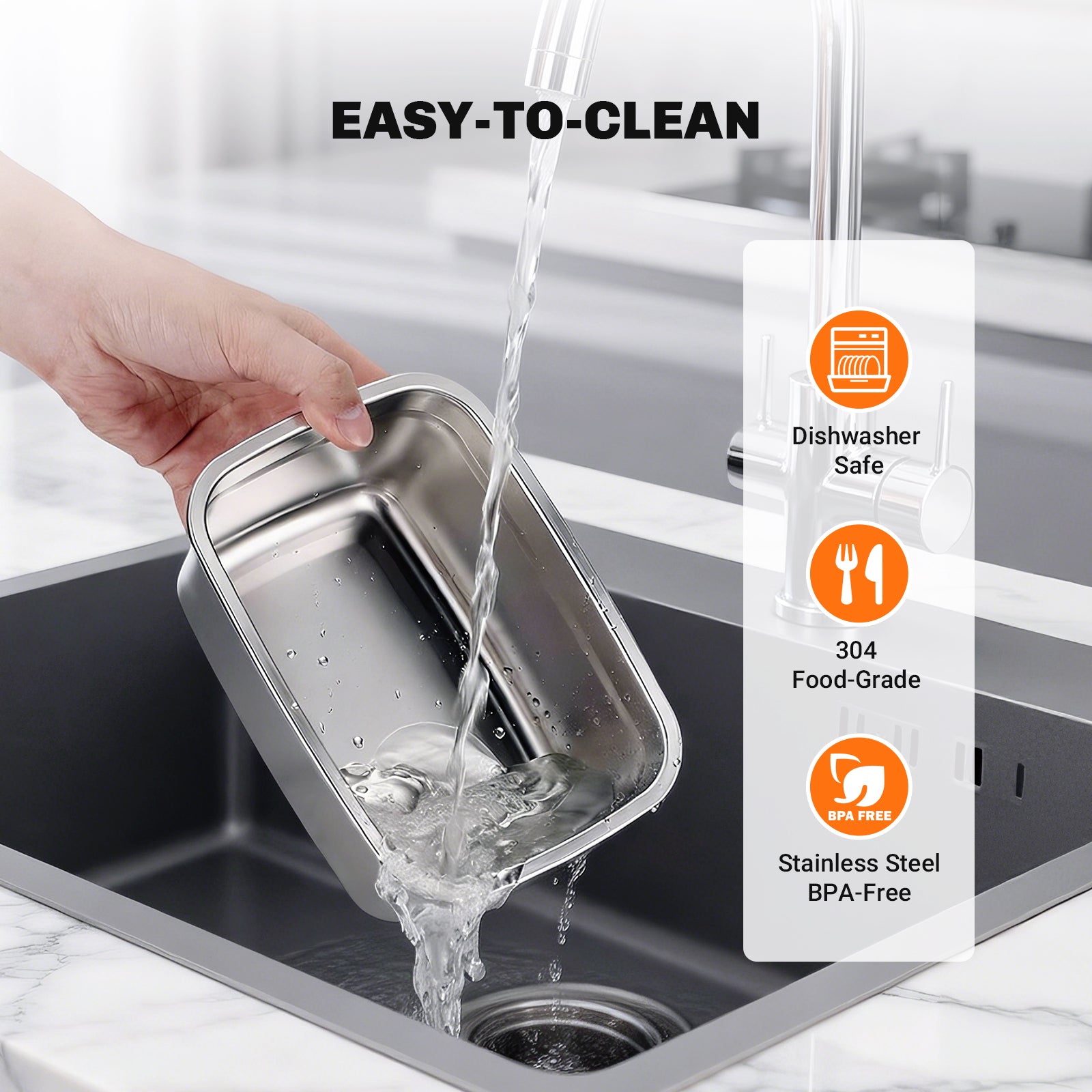 Easy-to-Clean, Dishwasher-Safe Lunch Box HC01