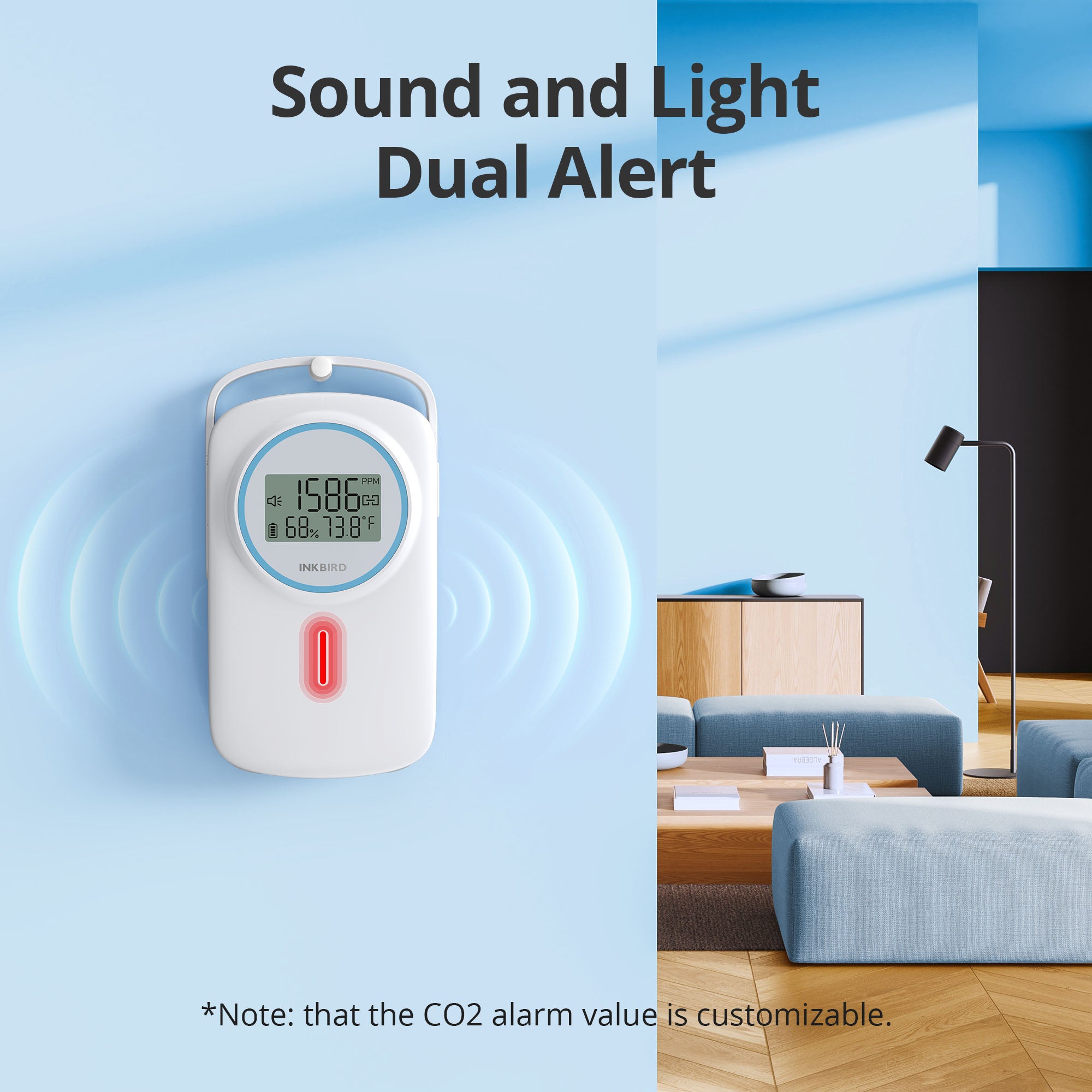 IAM-T2 Sound and Light Dual Alert