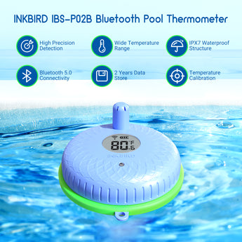 IBS-P02B Bluetooth Pool Thermometer Features