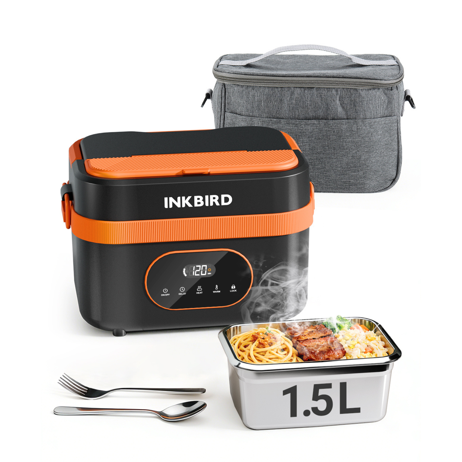 INKBIRD Cordless Electric Heated Lunch Box HC01