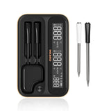 INKBIRD INT-12-BW Black Long and Short Probe Wireless Thermometer
