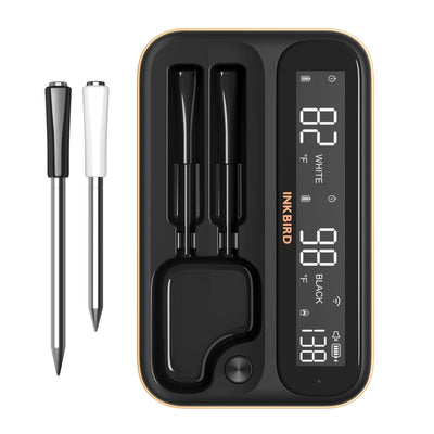 INKBIRD INT-12-BW Wireless Meat Thermometer Black