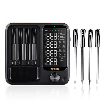 INKBIRD INT-14-BW Black Wireless Meat Thermometer
